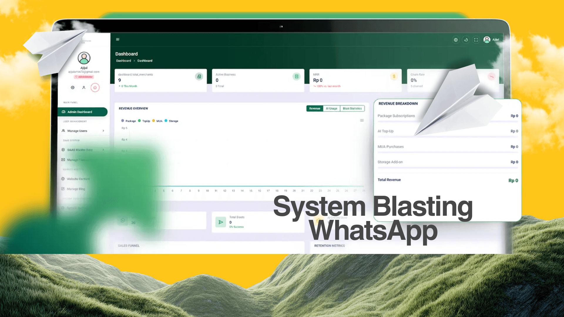 Sistem Blasting WhatsApp
